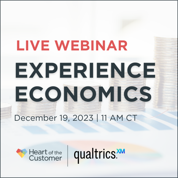 Experience Economics Webinar
